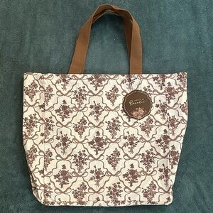 Jardin de Rosalie Reusable Canvas Tote Bag
